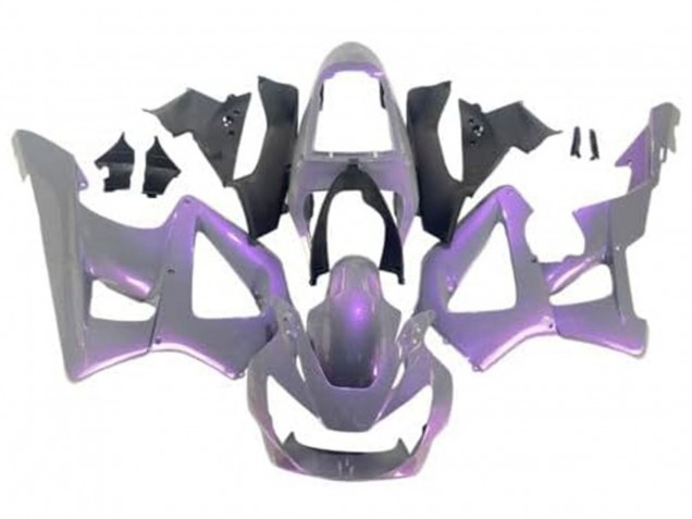 Chameleon Grau Dazz Perl Lila 2000-2001 Honda CBR900RR 929 Motorrad Verkleidung