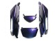Chameleon Blau Lila 2006-2011 Kawasaki ZX14R ZZR1400 Motorrad Verkleidung