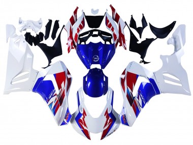 Weiß Rot Blau 2020-2023 Honda CBR1000RR-R Motorrad Verkleidung