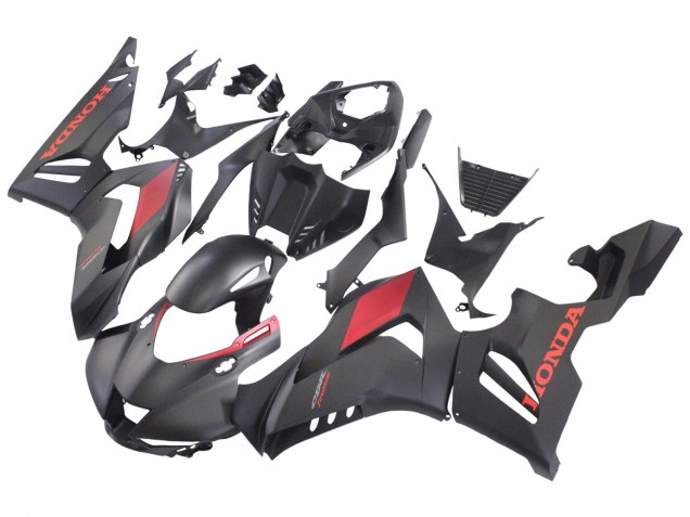 Matt Schwarz Rot 2020-2023 Honda CBR1000RR-R Motorrad Verkleidung