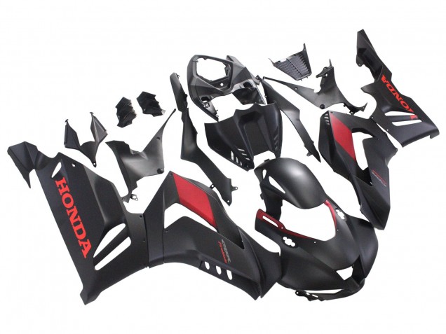 Matt Schwarz Rot 2020-2023 Honda CBR1000RR-R Motorrad Verkleidung