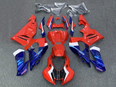 Weiß Rot Blau HRC 2020-2023 Honda CBR1000RR-R Motorrad Verkleidungen Kit