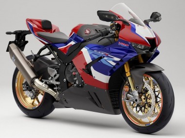 Weiß Kastanienbraun Rot Blau HRC 2020-2023 Honda CBR1000RR-R Motorrad Verkleidung