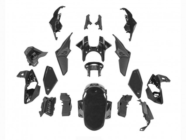 Schwarz 2019-2022 Honda CB650R Motorrad Verkleidung