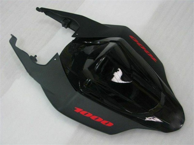 Glänzendes Schwarz Matt Schwarz Rot 2007-2008 Suzuki GSXR 1000 Motorrad Verkleidung