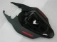 Glänzendes Schwarz Matt Schwarz Rot 2007-2008 Suzuki GSXR 1000 Motorrad Verkleidung
