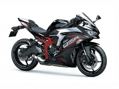 Silber Rot Schwarz 2019-2025 Kawasaki ZX25R ZX-25R Motorrad Verkleidung