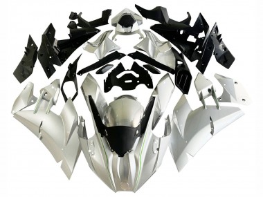 Silber 2015-2022 Kawasaki Ninja H2 Motorrad Verkleidung