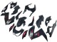 Glänzendes Schwarz Rot Silber 2015-2016 Kawasaki Z250/Z300 Motorrad Verkleidung