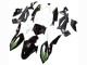 Weiß Glänzendes Schwarz Grün 2018-2024 Kawasaki Z400 Motorrad Verkleidung
