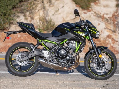 Schwarz Gelb 2020-2025 Kawasaki Ninja Z650 Motorrad Verkleidung