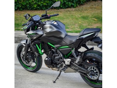 Schwarz Grün 2020-2025 Kawasaki Ninja Z650 Motorrad Verkleidung