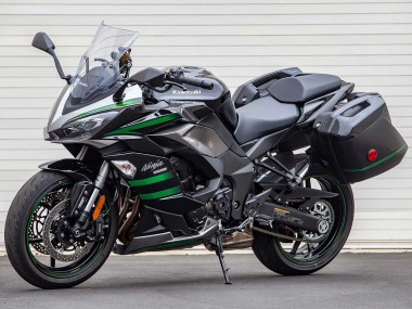 Schwarz mit Grünen Linien Ninja 2020-2025 Kawasaki Z1000SX Motorrad Verkleidung