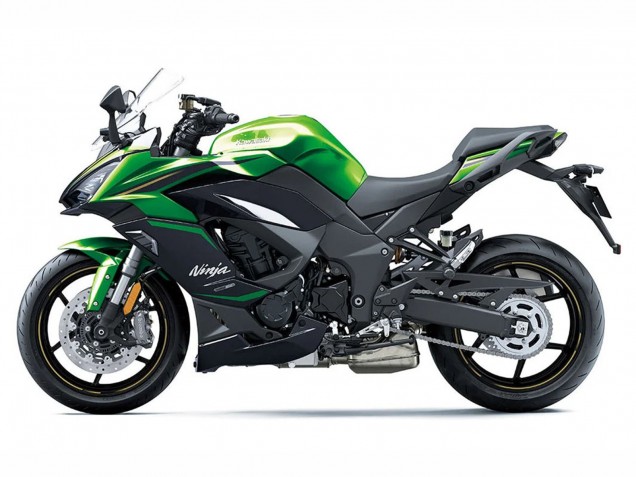 Schwarz Grün Ninja 2020-2025 Kawasaki Z1000SX Motorrad Verkleidung