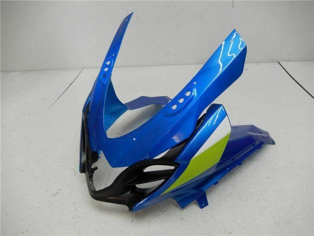 Blau Grün Weiß 2009-2016 Suzuki GSXR 1000 Motorrad Verkleidung Kit