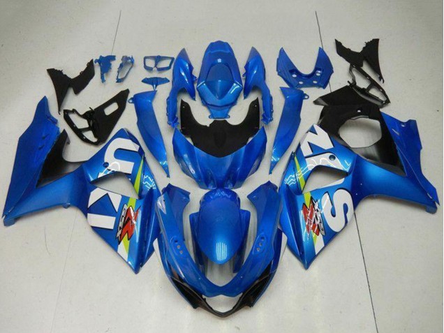 Blau Grün Weiß 2009-2016 Suzuki GSXR 1000 Motorrad Verkleidung Kit