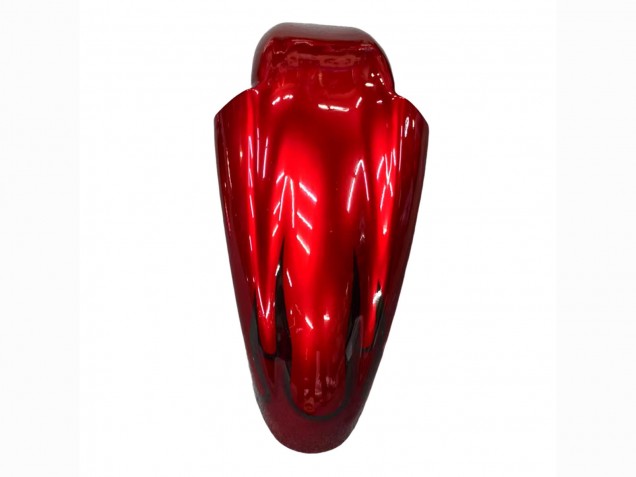 Rot mit Schwarz Flamme 1998-2003 Kawasaki ZZR600 Motorrad Verkleidung