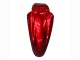 Rot mit Schwarz Flamme 1998-2003 Kawasaki ZZR600 Motorrad Verkleidung