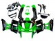 Grün Schwarz Monster Elf 1998-2003 Kawasaki ZZR600 Motorrad Verkleidung