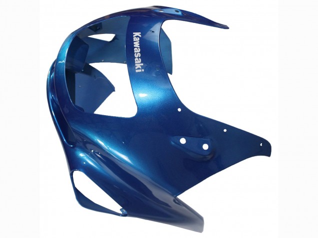 Blau Silber Schwarz 1998-2003 Kawasaki ZZR600 Motorrad Verkleidung