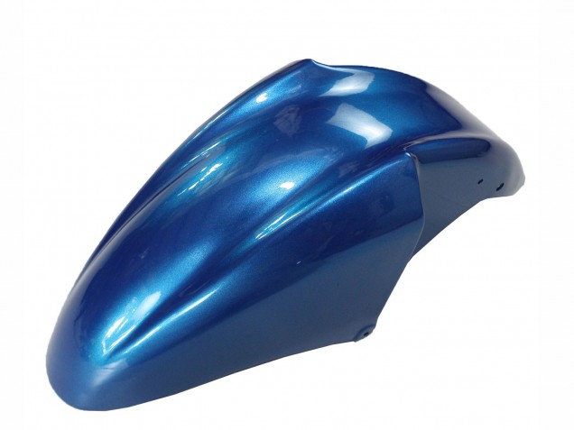 Blau Silber Schwarz 1998-2003 Kawasaki ZZR600 Motorrad Verkleidung