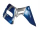 Blau Silber Schwarz 1998-2003 Kawasaki ZZR600 Motorrad Verkleidung