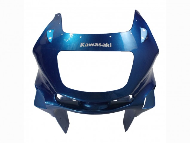 Blau Silber Schwarz 1998-2003 Kawasaki ZZR600 Motorrad Verkleidung