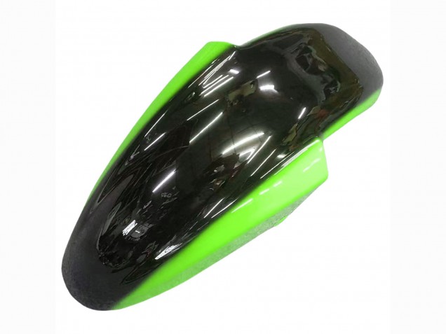 Grün Glänzendes Schwarz Flamme 1998-2003 Kawasaki ZZR600 Motorrad Verkleidung