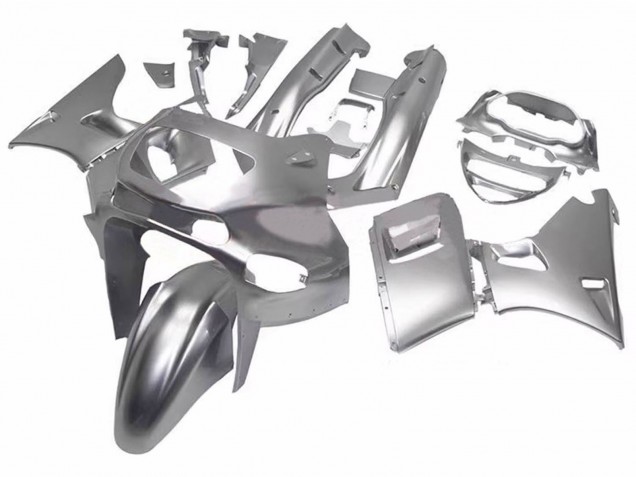Silber 1998-2003 Kawasaki ZZR600 Motorrad Verkleidung