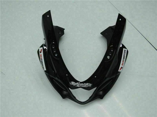 Glänzendes Schwarz Rot Leuchtfeuer Motul 2009-2016 Suzuki GSXR 1000 Motorrad Verkleidung