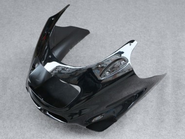 Glänzendes Schwarz 1993-2003 Kawasaki ZZR1100 Motorrad Verkleidung