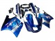 Blau Silber Schwarz 1993-2003 Kawasaki ZZR1100 Motorrad Verkleidung