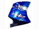 Blau Silber Schwarz 1993-2003 Kawasaki ZZR1100 Motorrad Verkleidung
