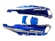 Blau Silber Schwarz 1993-2003 Kawasaki ZZR1100 Motorrad Verkleidung