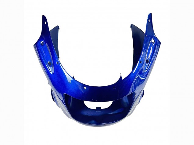 Blau Silber Schwarz 1993-2003 Kawasaki ZZR1100 Motorrad Verkleidung