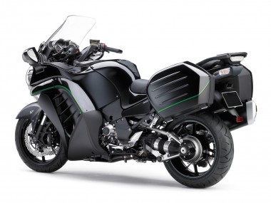 Matt Schwarz Grün Linie 2007-2009 Kawasaki GTR1400/ZG1400 Motorrad Verkleidung