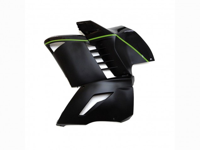 Matt Schwarz Grün Linie 2007-2009 Kawasaki GTR1400/ZG1400 Motorrad Verkleidung