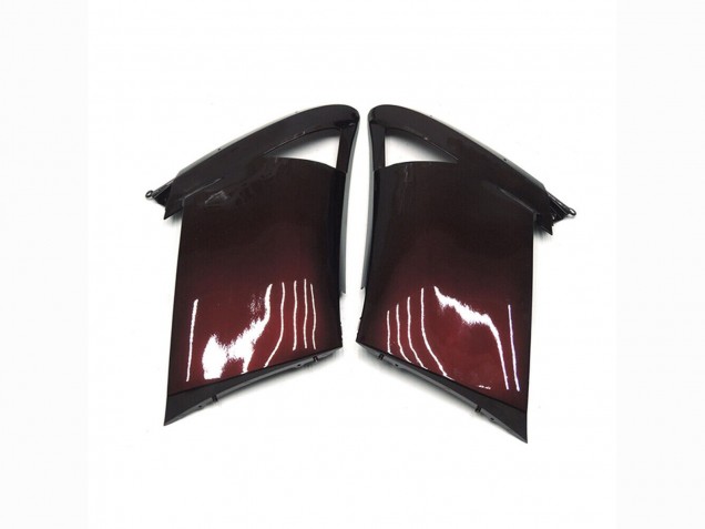Kastanienbraun Rot Schwarz 2007-2009 Kawasaki GTR1400/ZG1400 Motorrad Verkleidung
