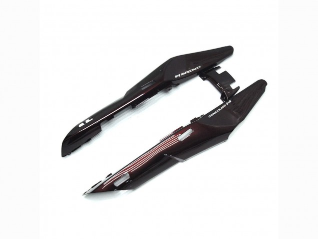 Kastanienbraun Rot Schwarz 2007-2009 Kawasaki GTR1400/ZG1400 Motorrad Verkleidung