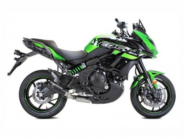 Grün Schwarz 2015-2021 Kawasaki Versys 650 Motorrad Verkleidung
