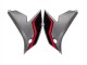 Grau Rot Schwarz 2022-2025 Kawasaki Versys 650 Motorrad Verkleidung