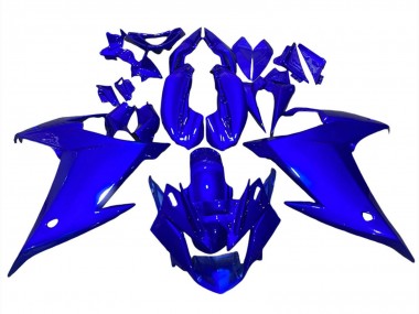 Blau 2009-2015 Yamaha FZ6R Motorrad Verkleidung