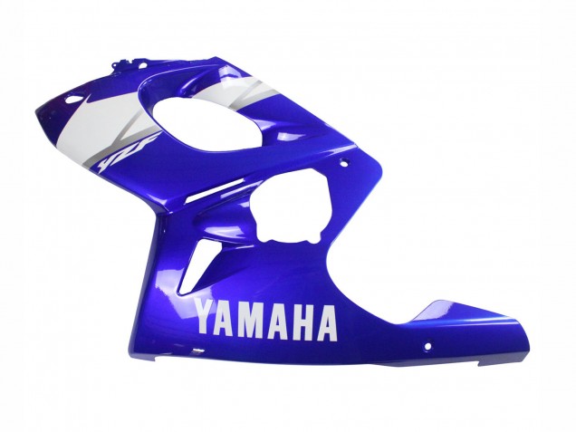 Blau Weiß Silber 1996-2007 Yamaha YZF600R Thundercat Motorrad Verkleidung