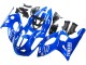 Blau Weiß Silber 1996-2007 Yamaha YZF600R Thundercat Motorrad Verkleidung