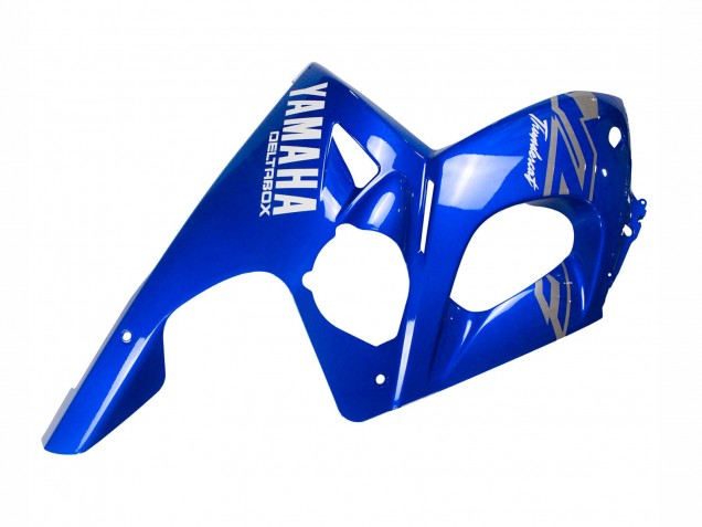 Blau Weiß Silber 1996-2007 Yamaha YZF600R Thundercat Motorrad Verkleidung