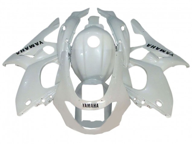 Glänzendes Weiß 1996-2007 Yamaha YZF600R Thundercat Motorrad Verkleidung