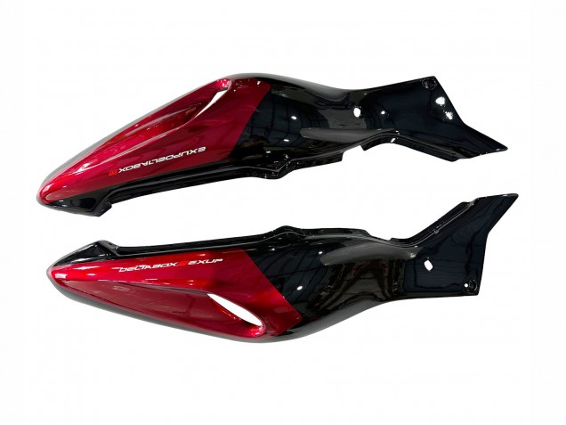 Schwarz mit Rot Flamme 1997-2007 Yamaha YZF 1000R Thunderace Motorrad Verkleidung Kit