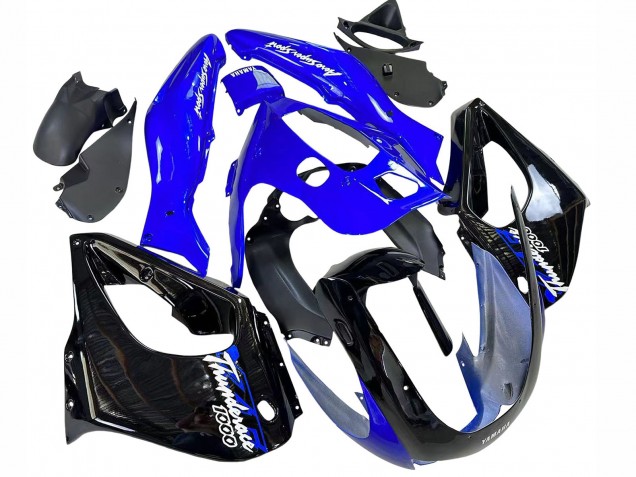 Blau Schwarz Thunderace 1997-2007 Yamaha YZF 1000R Thunderace Motorrad Verkleidung