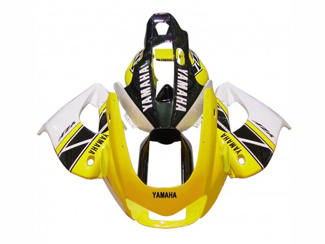 Weiß Schwarz Gelb 1997-2007 Yamaha YZF 1000R Thunderace Motorrad Verkleidung