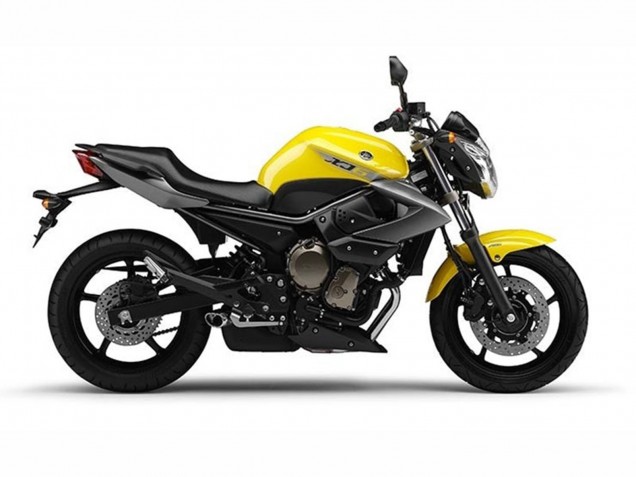 Schwarz Gelb 2009-2012 Yamaha XJ6 Motorrad Verkleidung